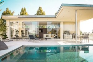 Beachfront luxury home with pool